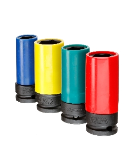 JUEGO DE VASOS DE IMPACTO 1/2"", 4 PZAS 2790831 GEDORE